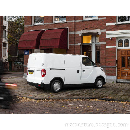 2023 Chinese hoge snelheid links roer SAIC Maxus EV30 Pure Electric Intelligent Mini Van 6 Cube Mini Cargo Truck Maxus EV